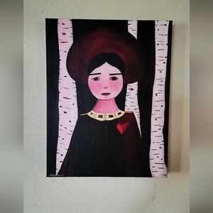 'All In The Red' Original Artwork